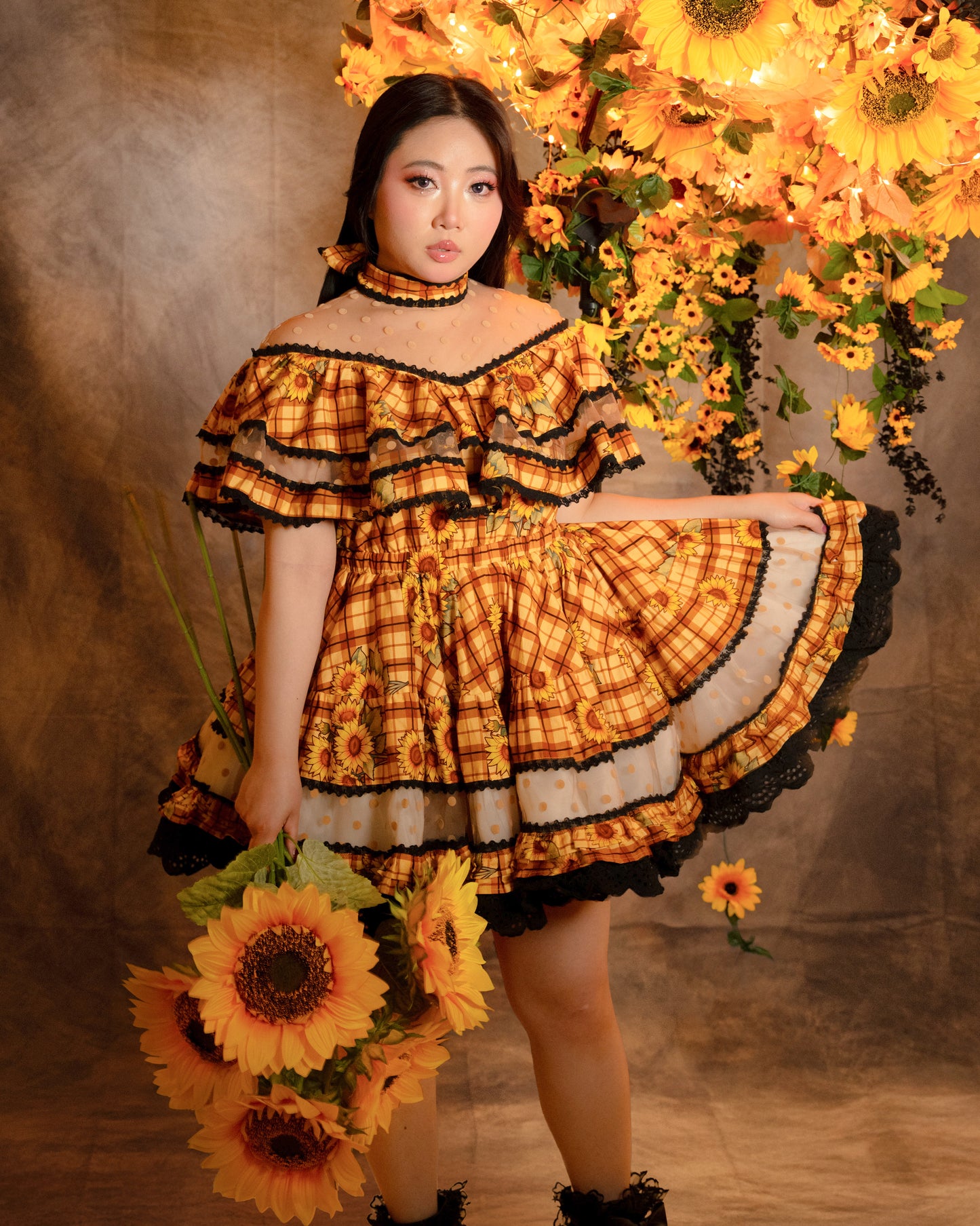 (Pre-Order) Sunflower Carousel Dress