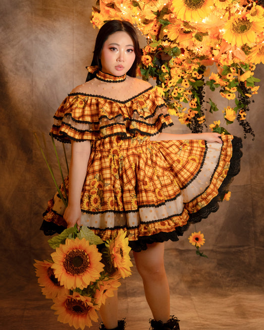 (Pre-Order) Sunflower Carousel Dress