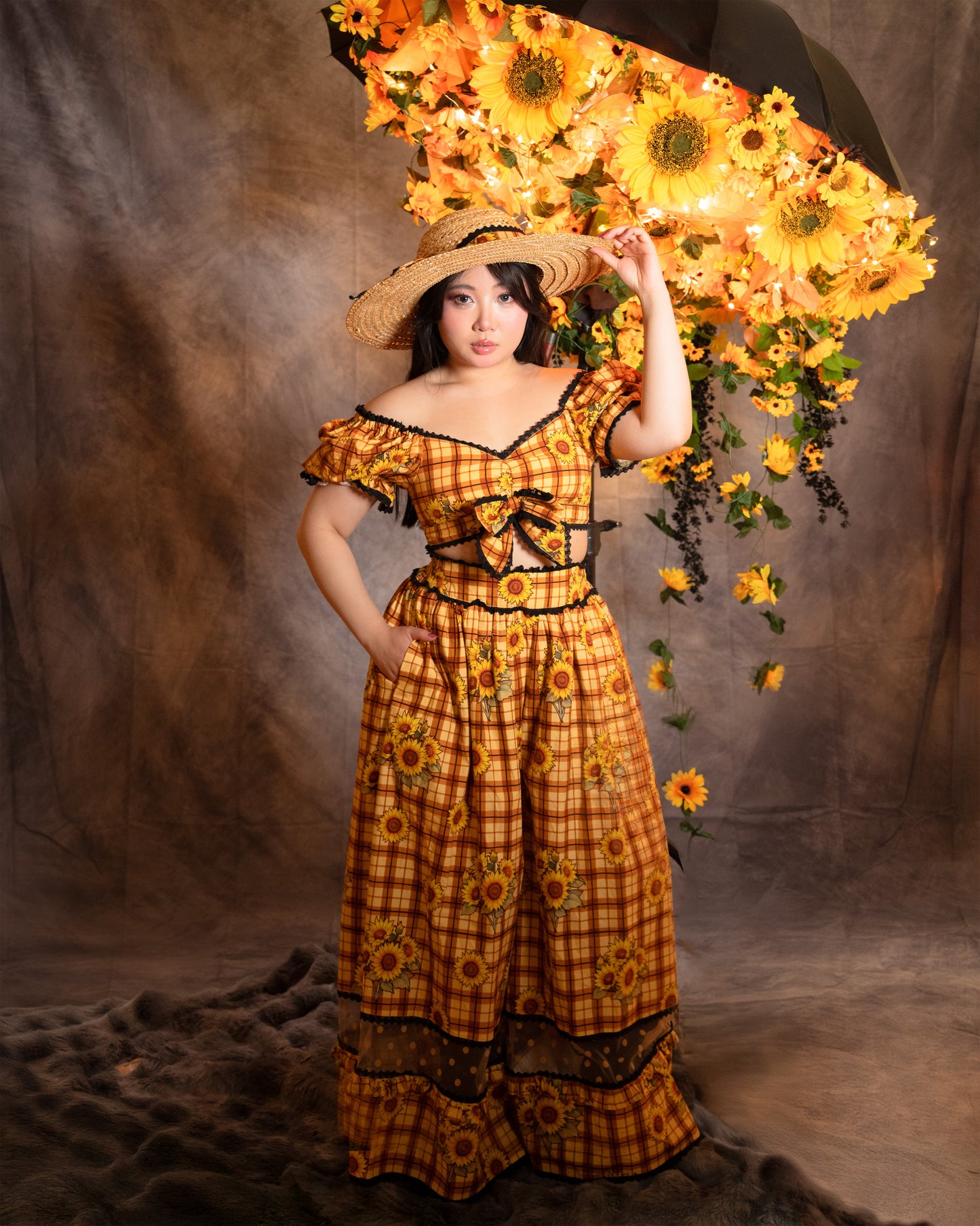 (Pre-Order) Sunflower Carousel Pants