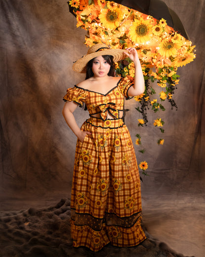 (Pre-Order) Sunflower Carousel Pants