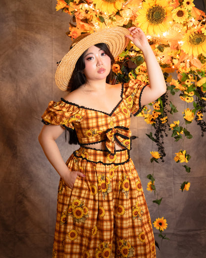 (Pre-Order) Sunflower Carousel Pants