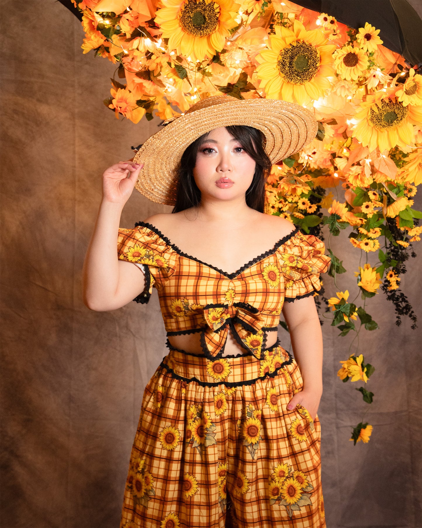 (Pre-Order) Sunflower Carousel Pants
