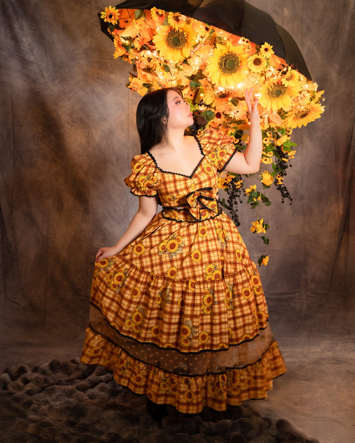 (Pre-Order) Sunflower Carousel Skirt
