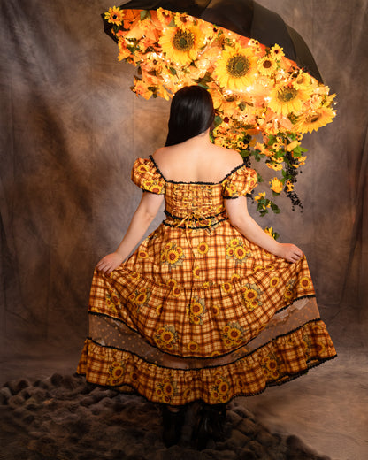 (Pre-Order) Sunflower Carousel Skirt