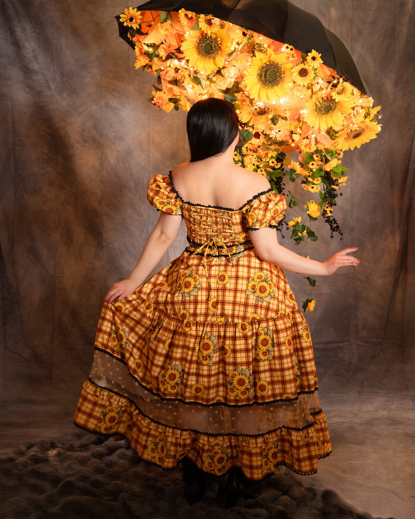 (Pre-Order) Sunflower Carousel Skirt