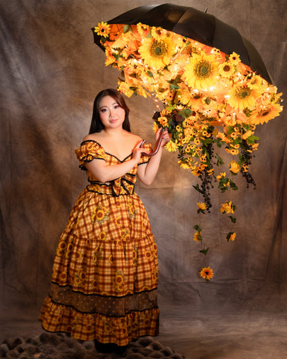 (Pre-Order) Sunflower Carousel Skirt