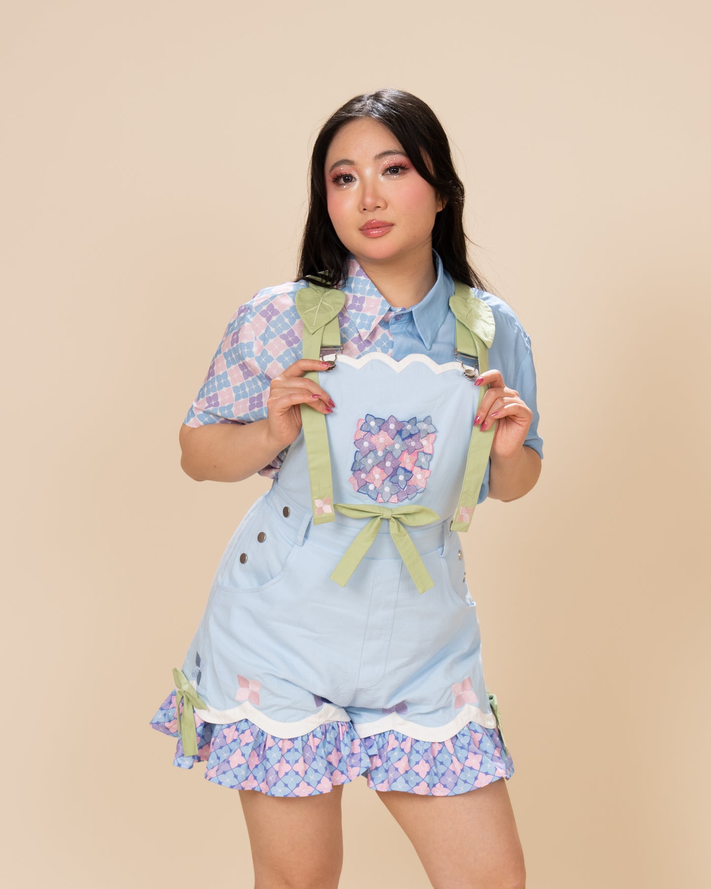 Hydrangea Overalls (Coming Soon)