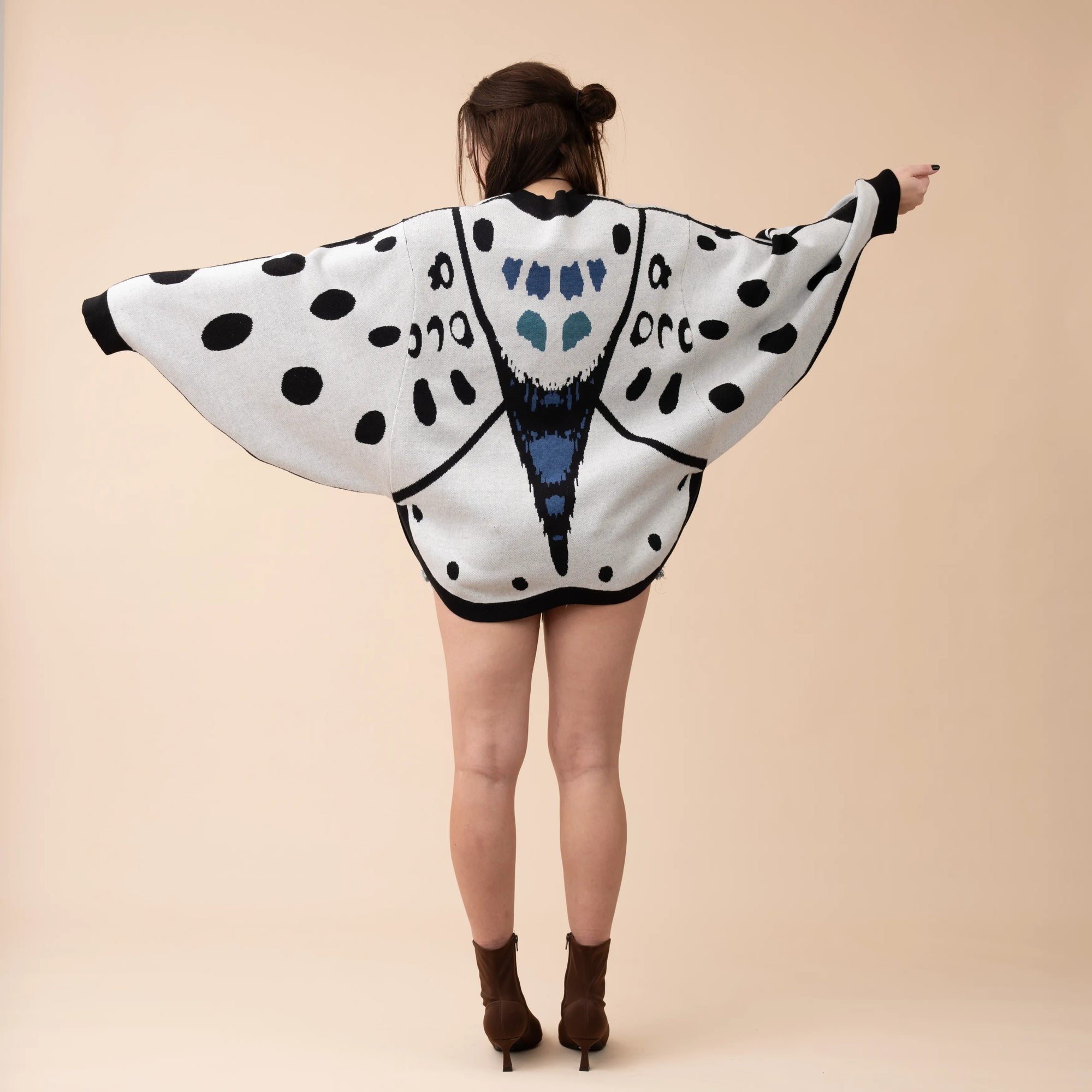 (Pre-Order) Leopard Moth Cardigan (In Production)