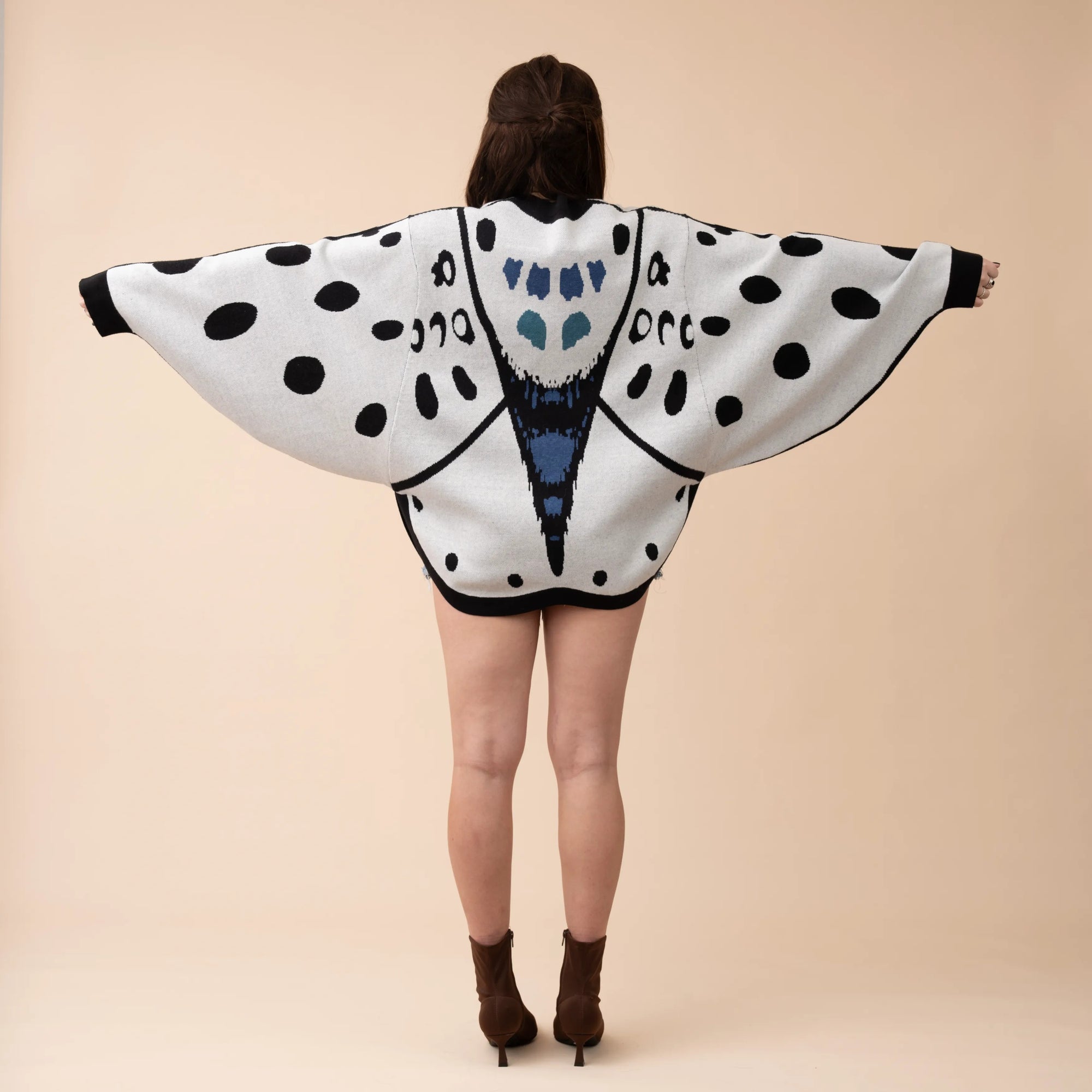 (Pre-Order) Leopard Moth Cardigan (In Production)