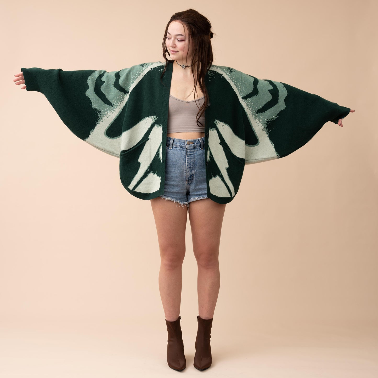 Pandora Sphinx Moth Cardigan (Back Order)