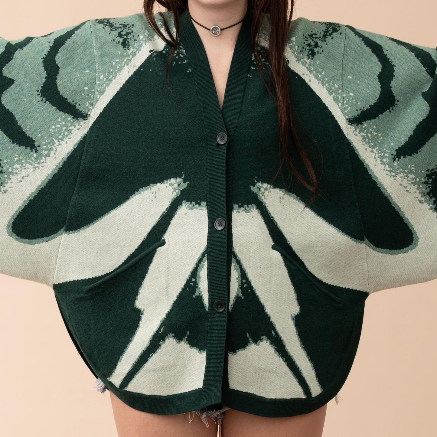 Pandora Sphinx Moth Cardigan (Back Order)