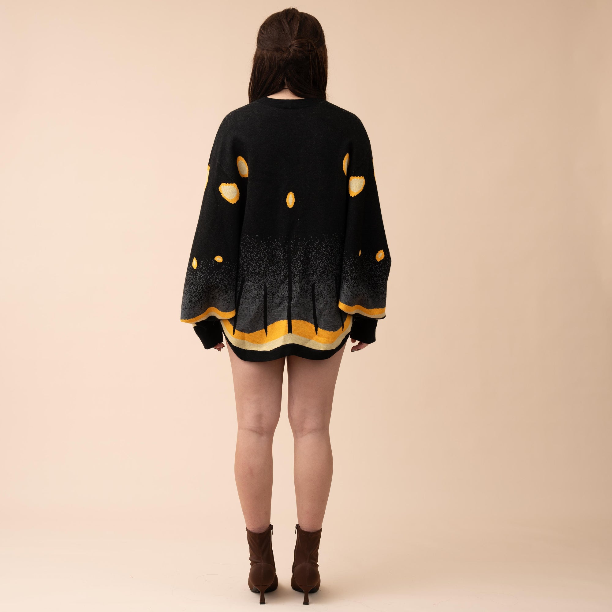 (Pre-Order) Smoky Emperor Moth Cardigan (In Production)