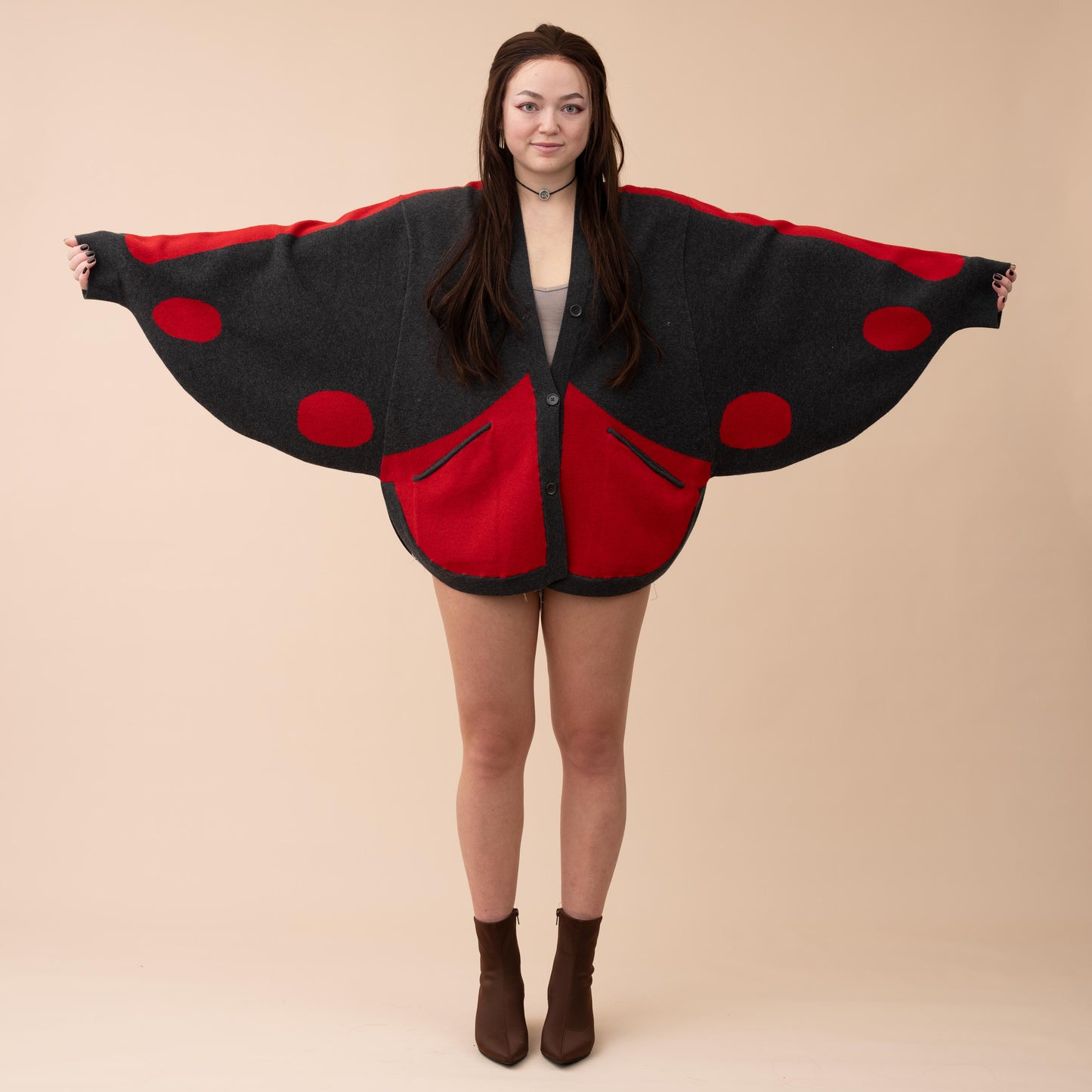 (Pre-Order) Cinnabar Moth Cardigan (In Production)