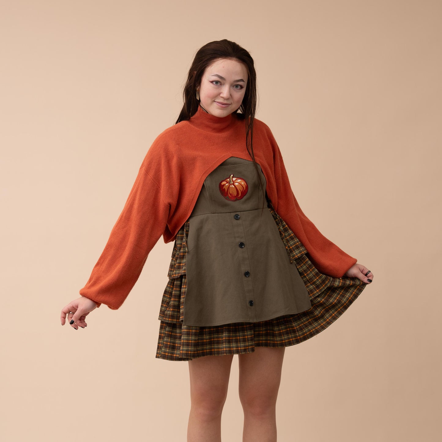 (Pre-Order) Pumpkin Patch Pinafore