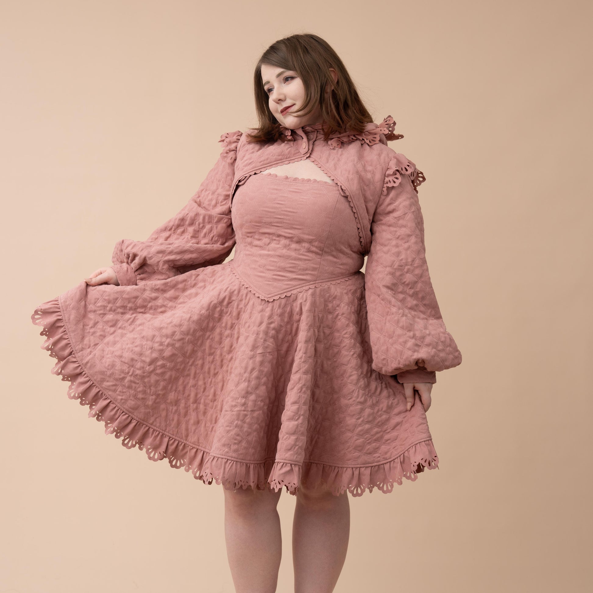 Lover's Quilted Jacket Shrug