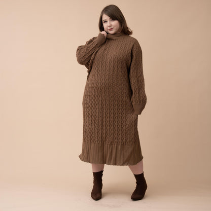 (Pre-Order) Oversized Knit Sweater Dress