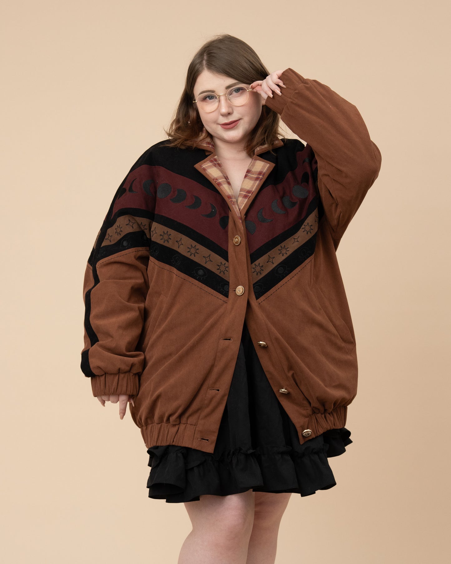 Moon Phase Bomber Jacket