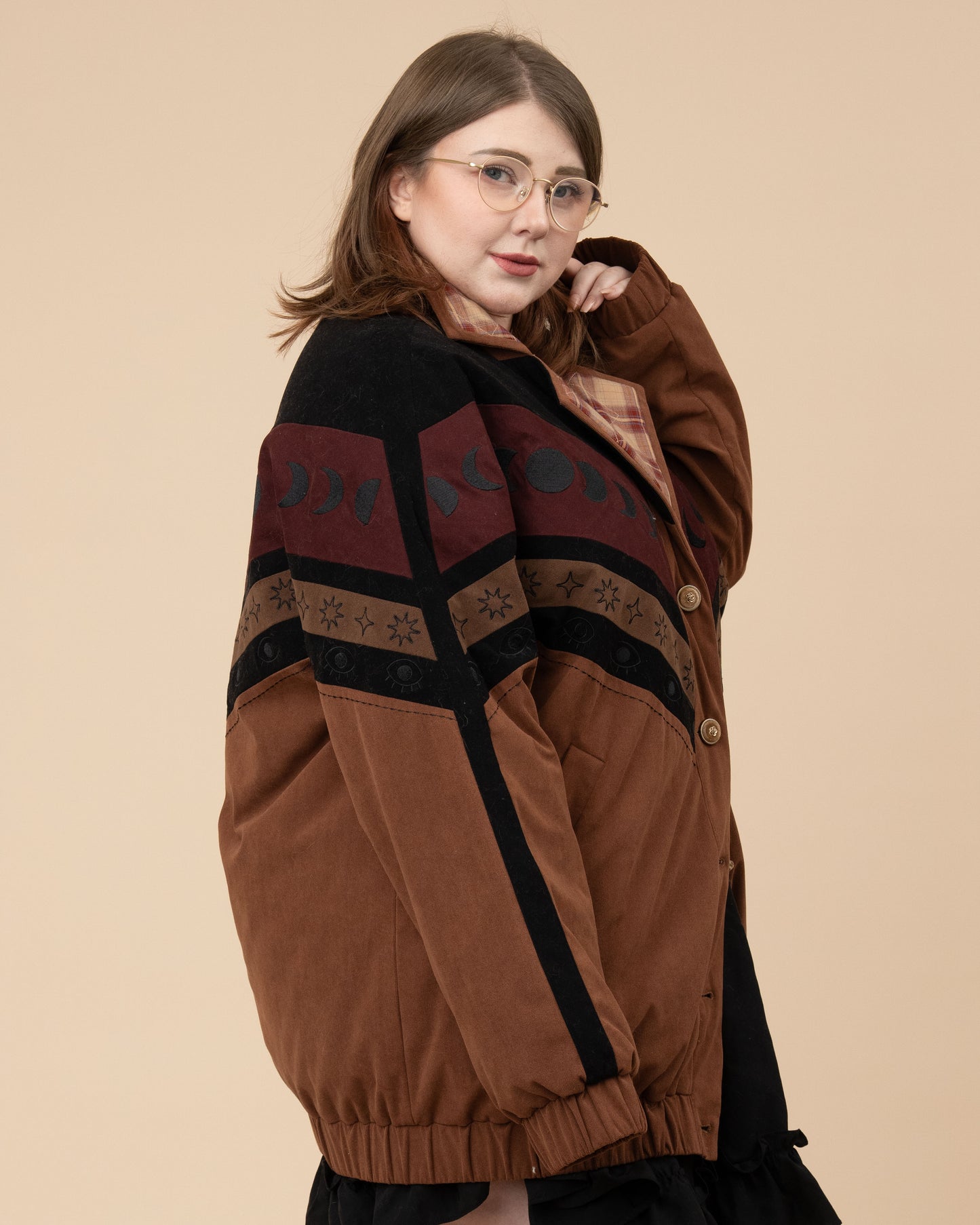 Moon Phase Bomber Jacket