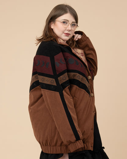 Moon Phase Bomber Jacket