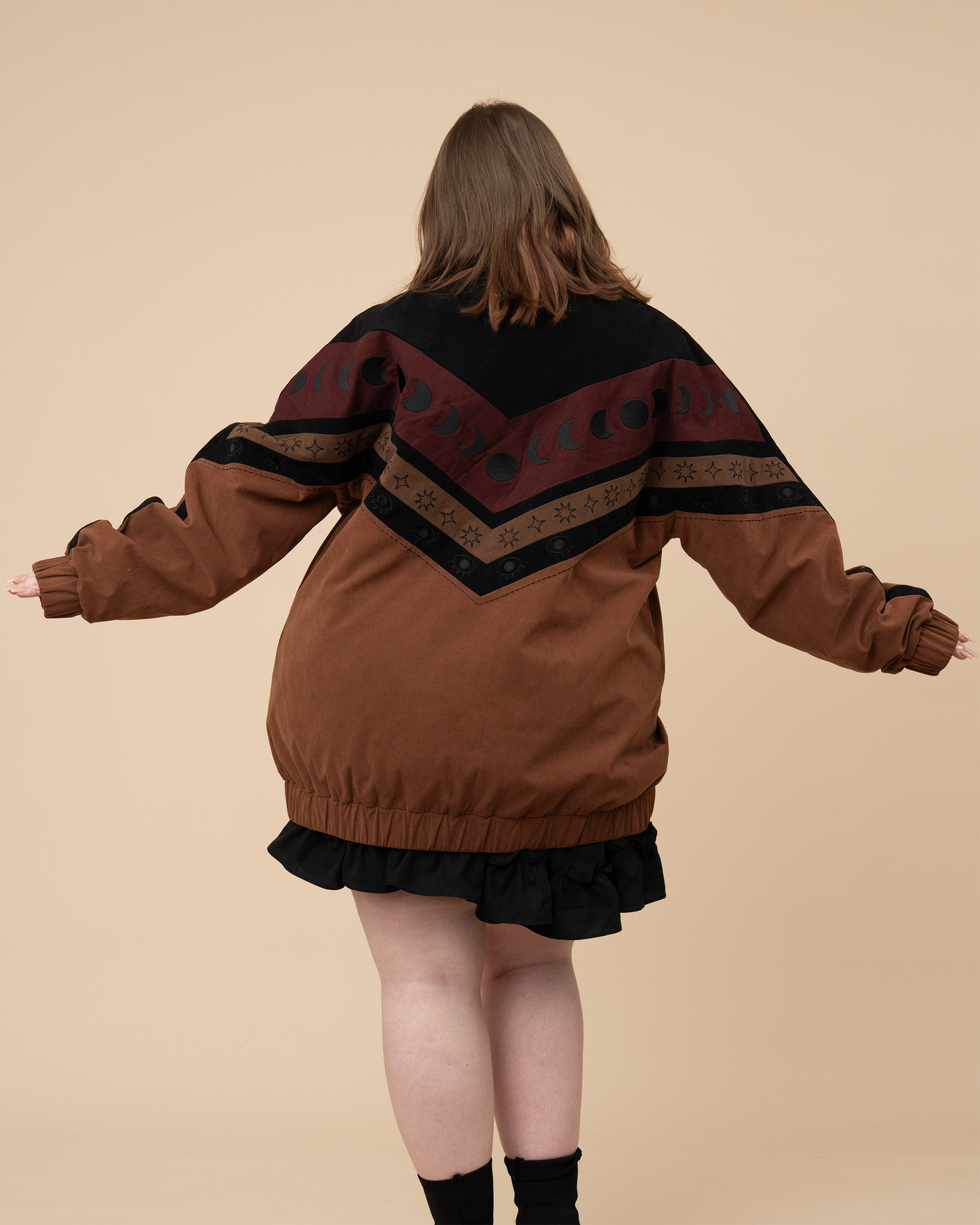 Moon Phase Bomber Jacket