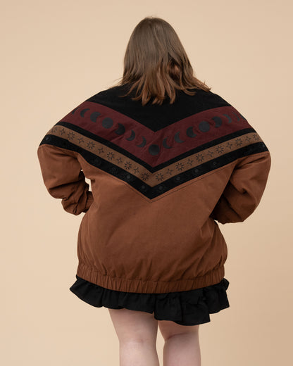 Moon Phase Bomber Jacket