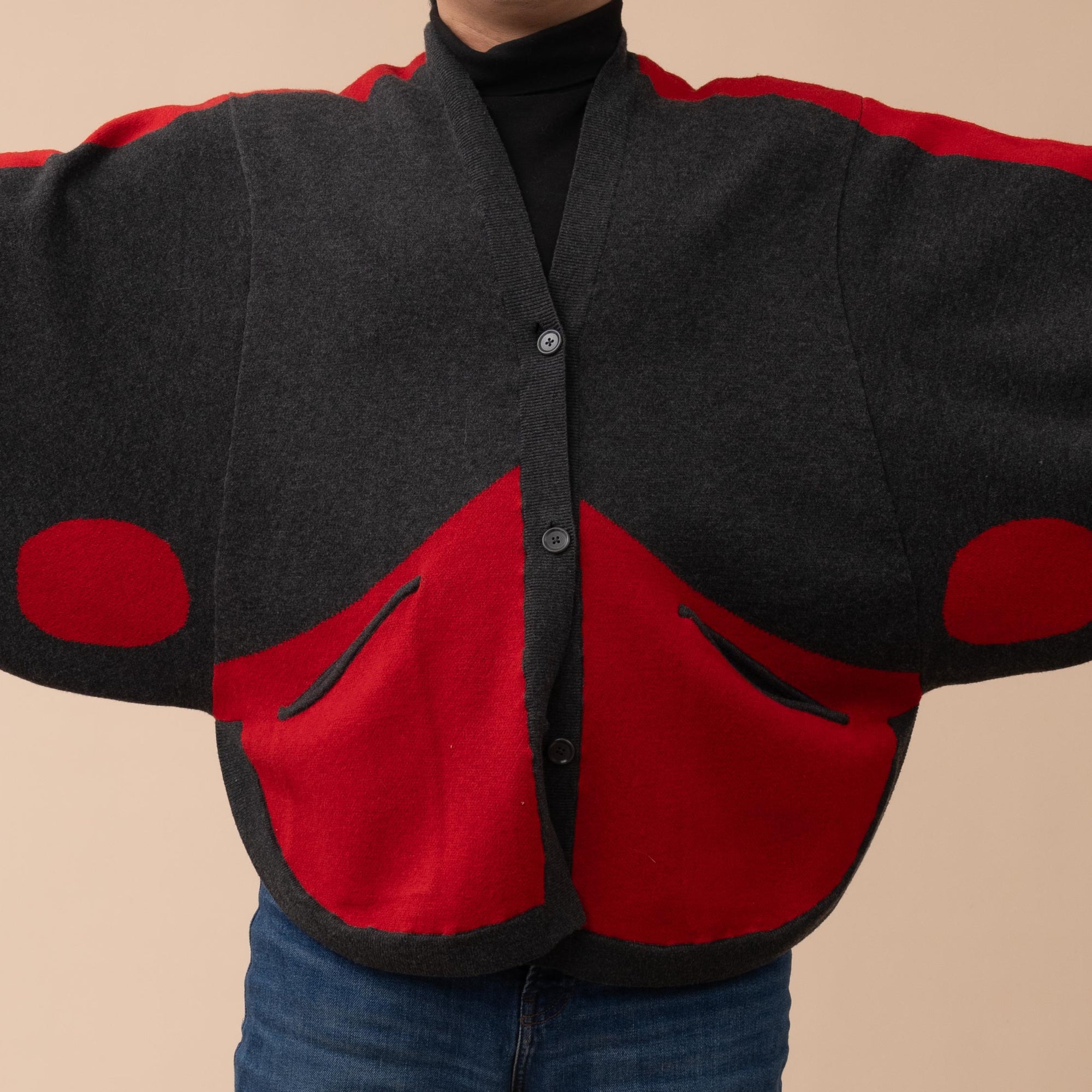 (Pre-Order) Cinnabar Moth Cardigan (In Production)