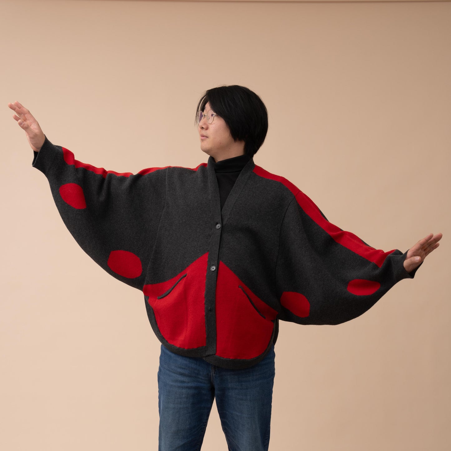 (Pre-Order) Cinnabar Moth Cardigan (In Production)