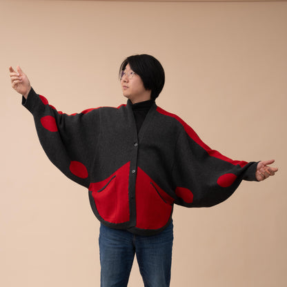 (Pre-Order) Cinnabar Moth Cardigan (In Production)