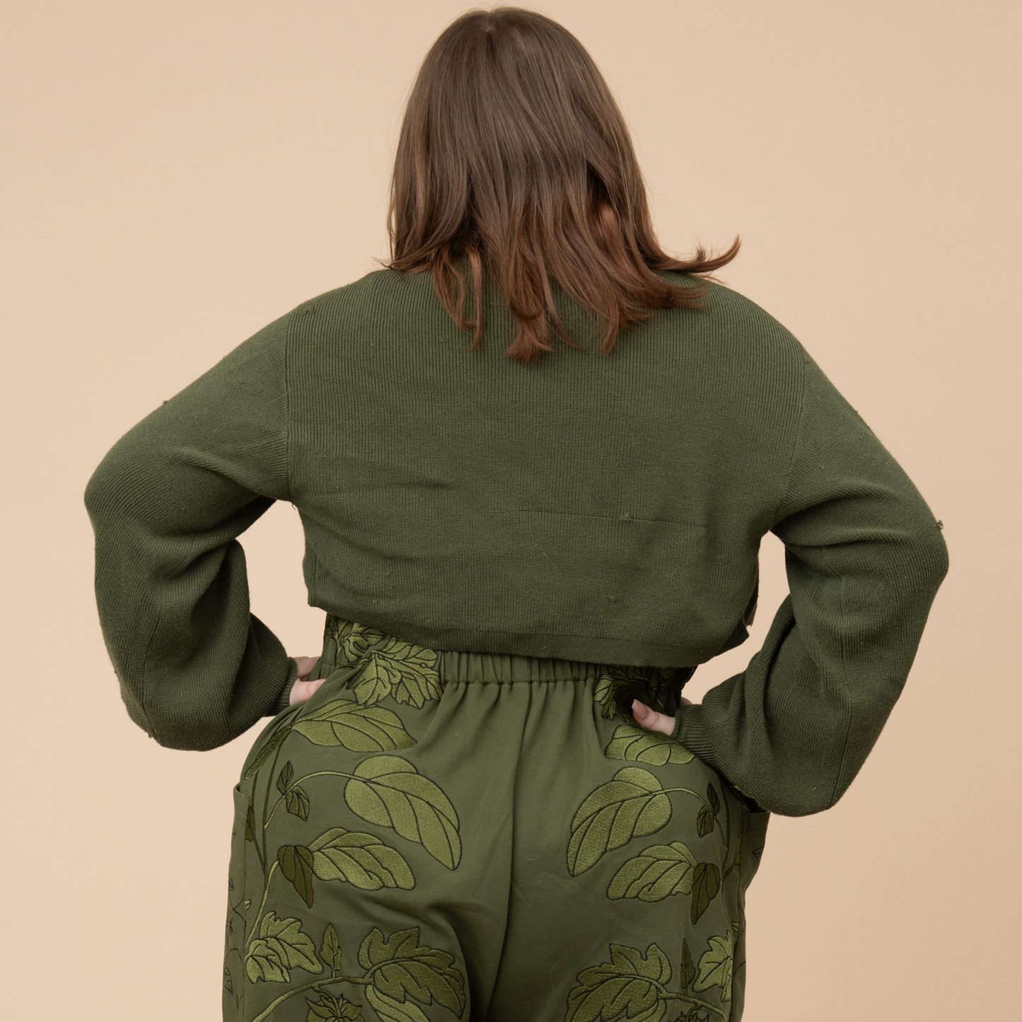 (Pre-Order) Evergreen "Shirtless Sleeves" Shrug