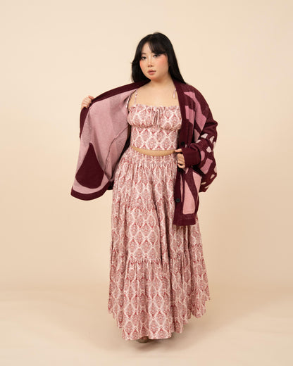 Pink Monarch Cardigan