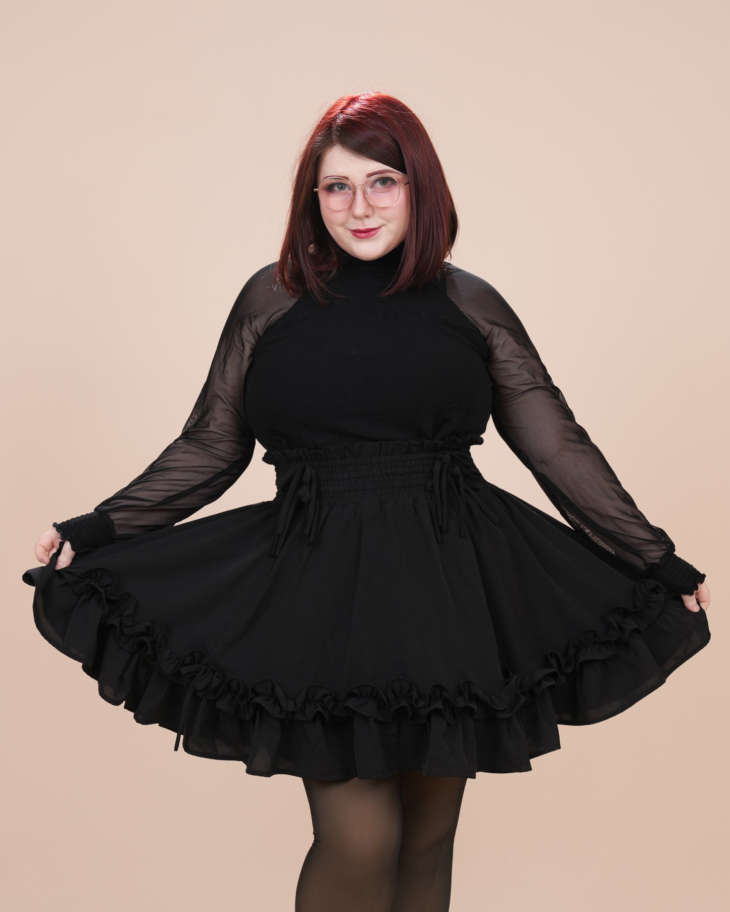 (Pre-Order CLOSED) Fleur Skirt in Obsidian Rose (ESD July 30th - August 10th, 2026)