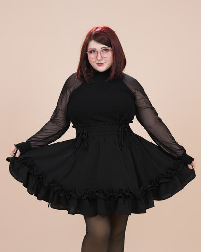 (Pre-Order CLOSED) Fleur Skirt in Obsidian Rose (ESD July 30th - August 10th, 2026)