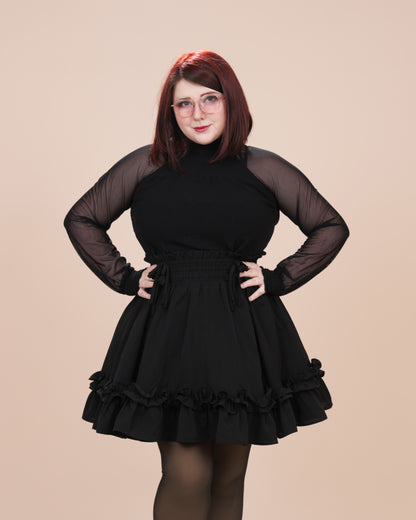 (Pre-Order CLOSED) Fleur Skirt in Obsidian Rose (ESD July 30th - August 10th, 2026)