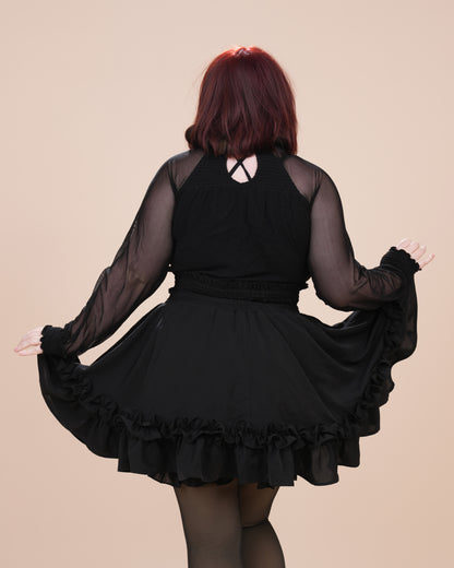 (Pre-Order CLOSED) Fleur Skirt in Obsidian Rose (ESD July 30th - August 10th, 2026)