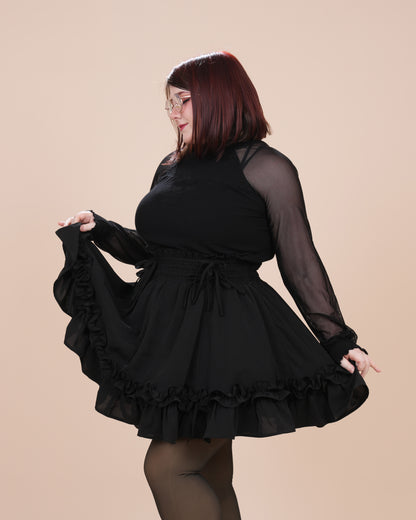 (Pre-Order CLOSED) Fleur Skirt in Obsidian Rose (ESD July 30th - August 10th, 2026)