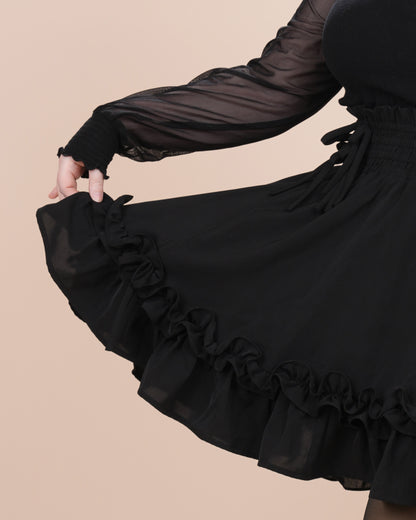 (Pre-Order CLOSED) Fleur Skirt in Obsidian Rose (ESD July 30th - August 10th, 2026)