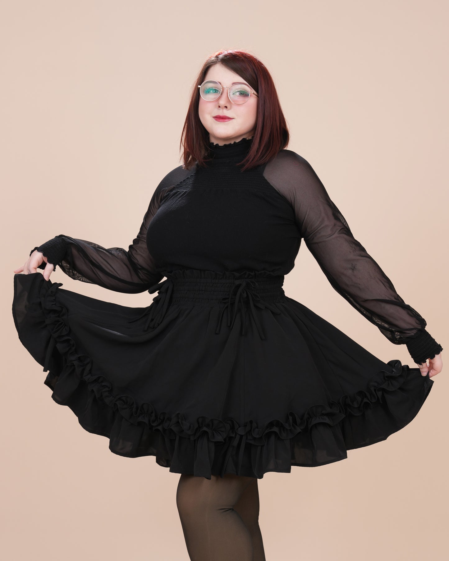 (Pre-Order CLOSED) Fleur Skirt in Obsidian Rose (ESD July 30th - August 10th, 2026)