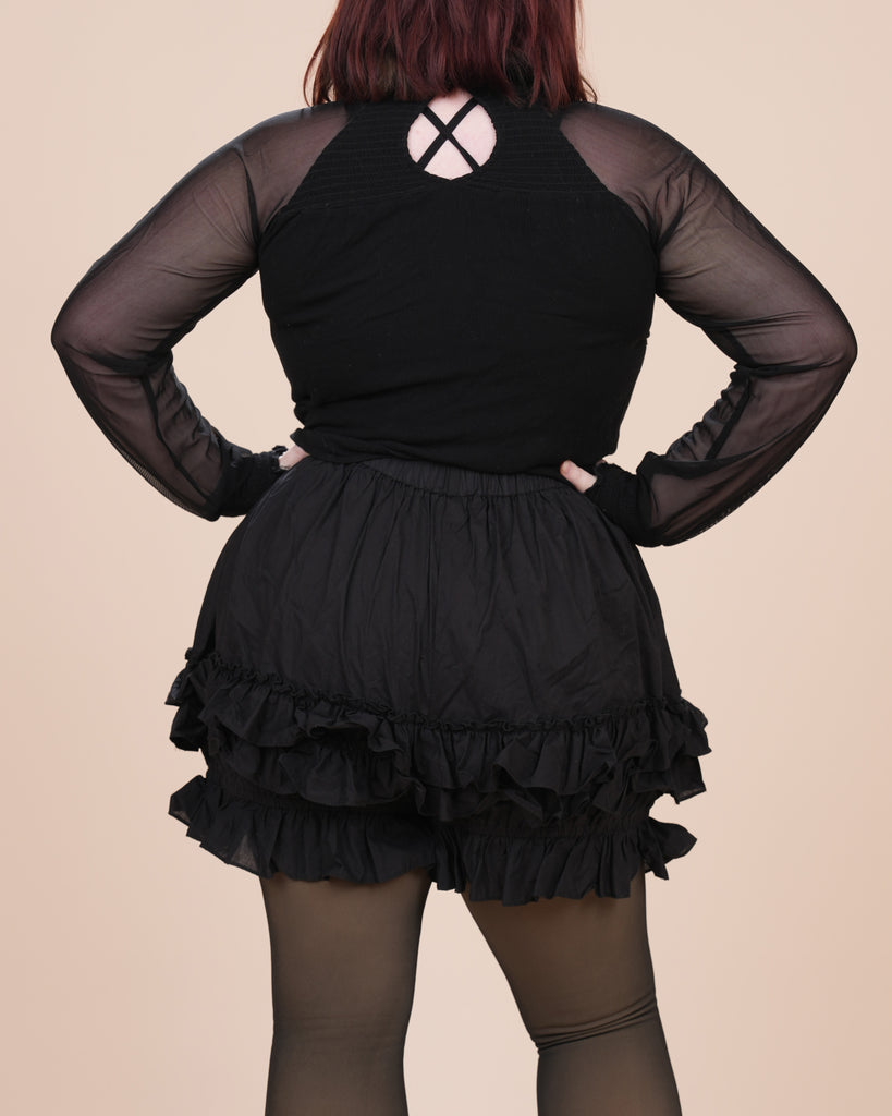 (Pre-Order) Obsidian Rose 100% Cotton Bloomers (Launching April 5th, 2026)