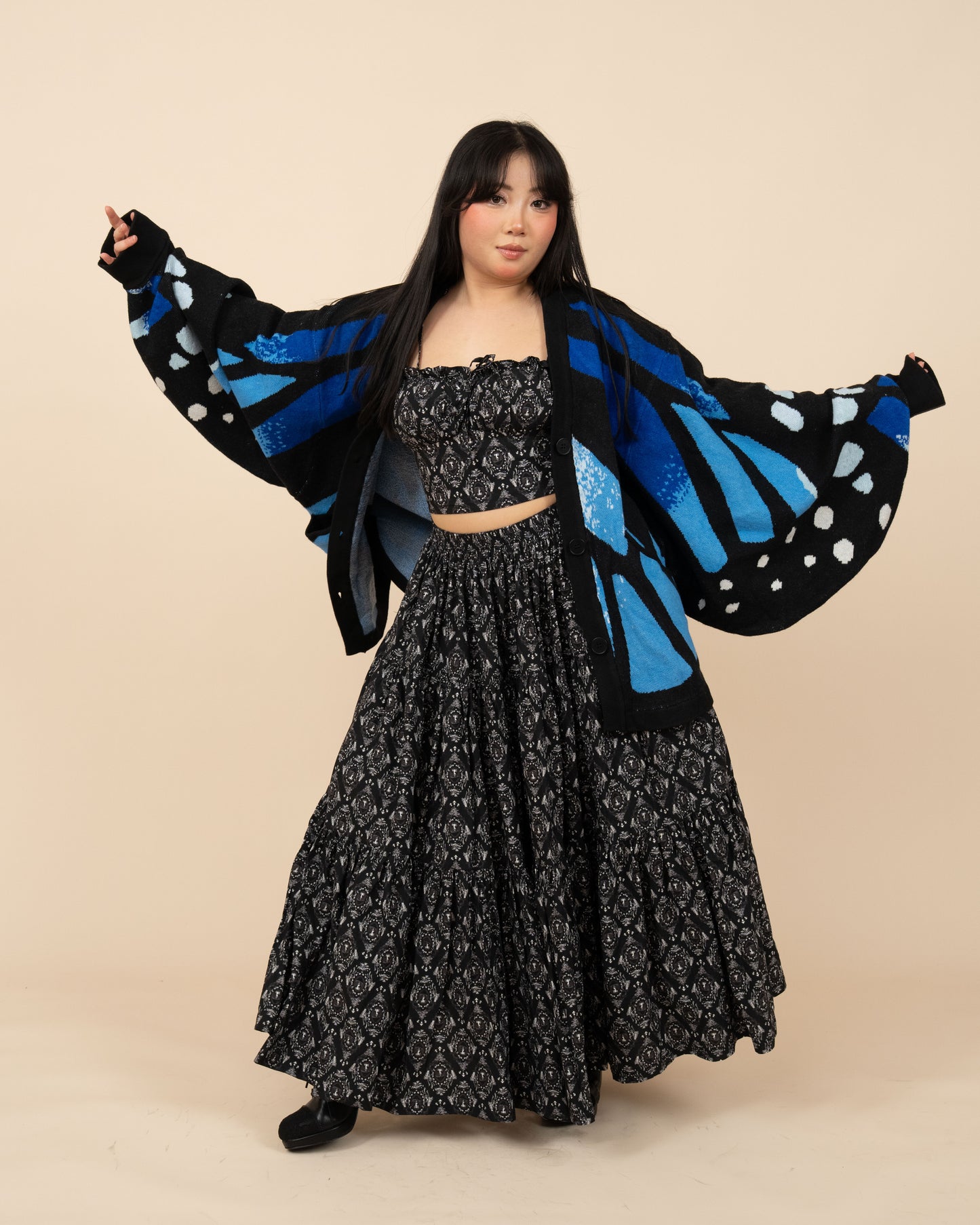 Blue Monarch Cardigan (Coming soon...)