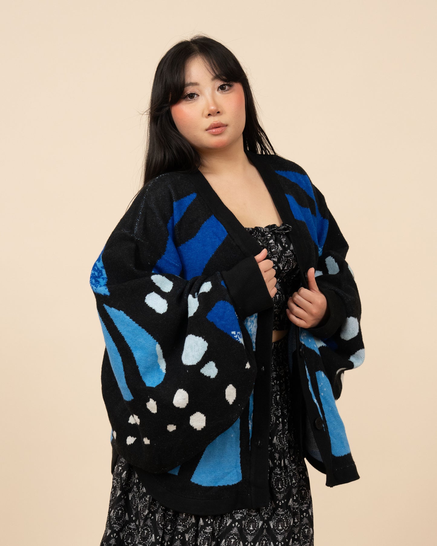 Blue Monarch Cardigan (Coming soon...)