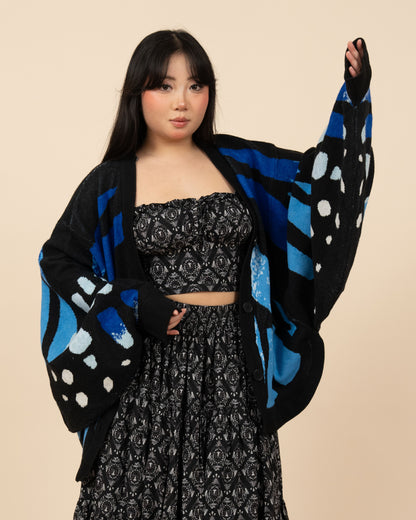 Blue Monarch Cardigan (Coming soon...)