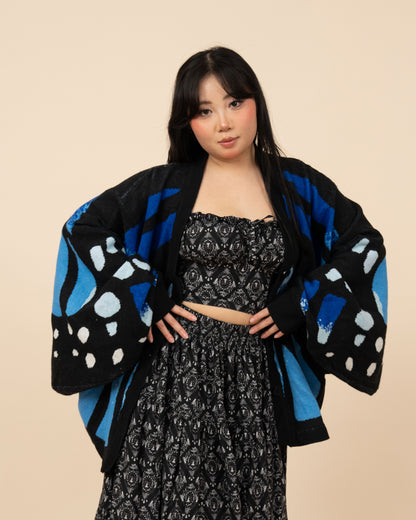 Blue Monarch Cardigan (Coming soon...)