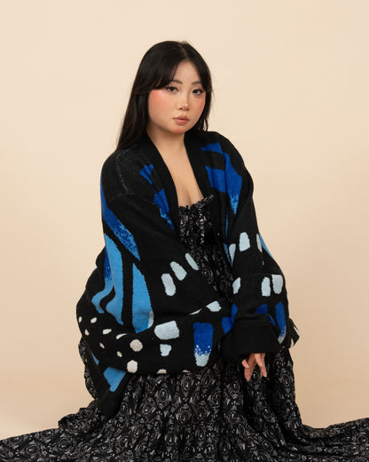 Blue Monarch Cardigan (Coming soon...)