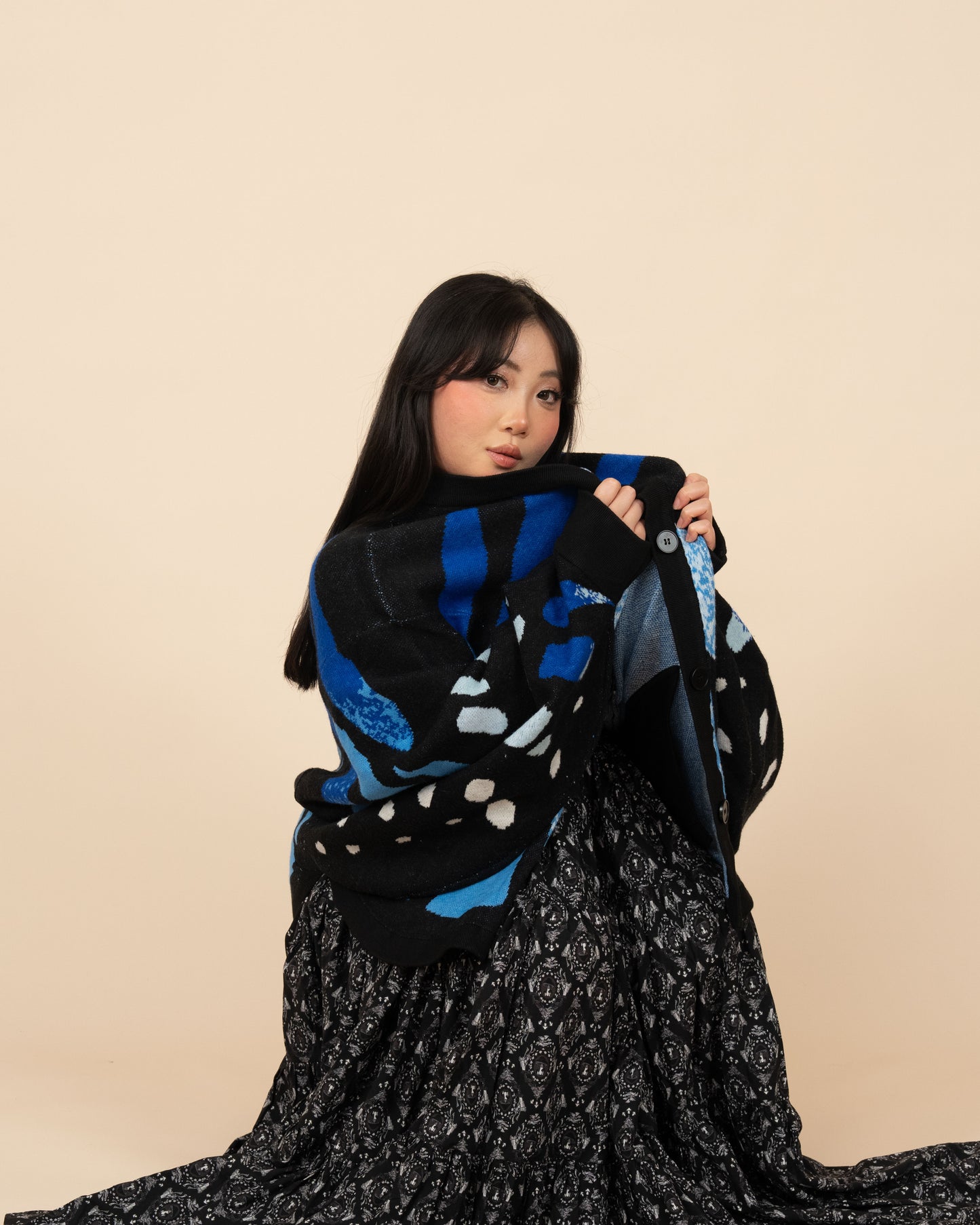 Blue Monarch Cardigan (Coming soon...)