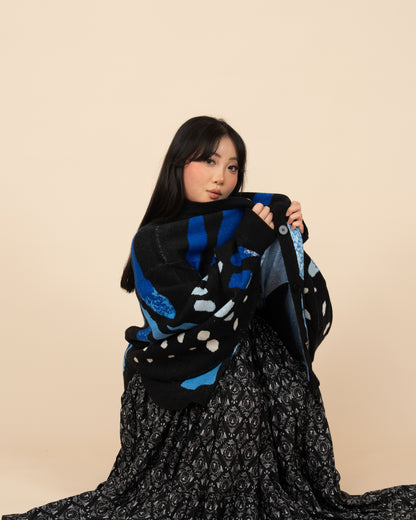 Blue Monarch Cardigan (Coming soon...)
