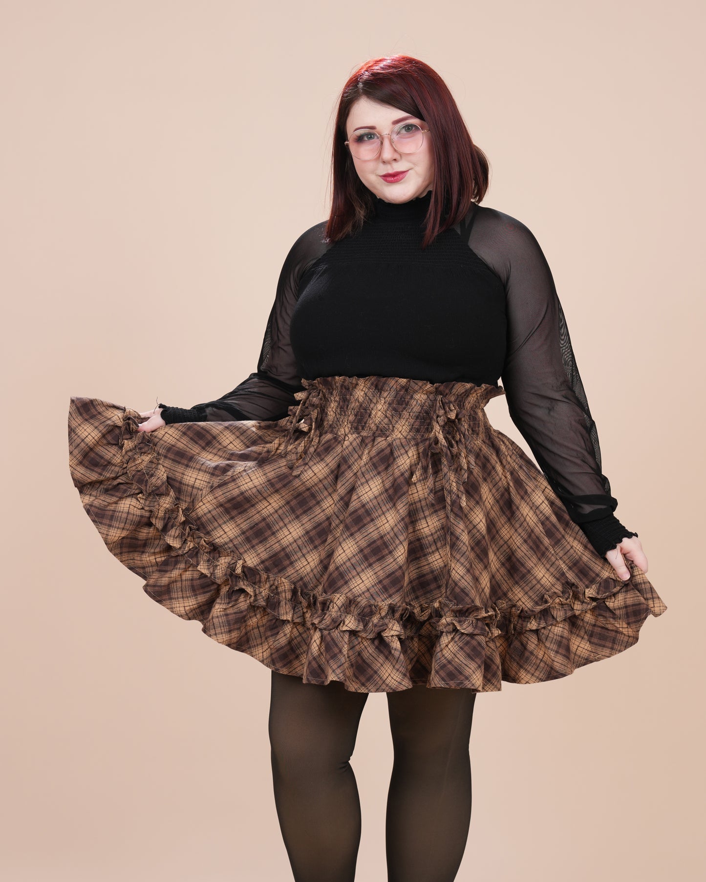 Fleur Skirt in Chestnut Bloom (Pre-Order) (Coming August 15th)