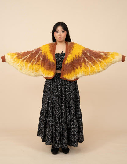 Flannel Moth Cropped Cardigan (Next Restock January 2026)