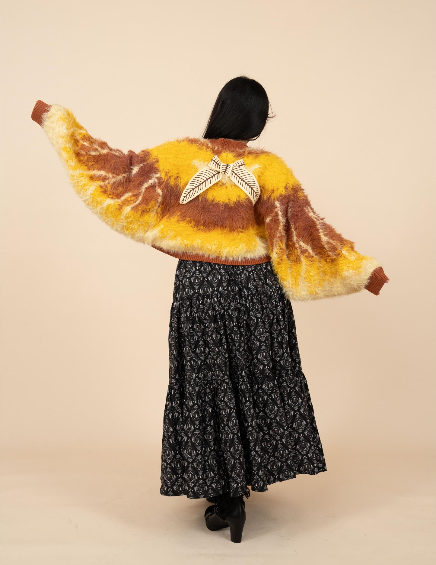 Flannel Moth Cropped Cardigan (Next Restock January 2026)