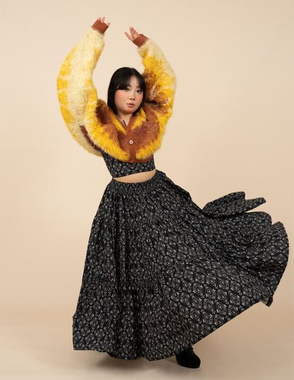 Flannel Moth Cropped Cardigan (Next Restock January 2026)