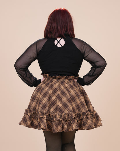 Fleur Skirt in Chestnut Bloom (Pre-Order) (Coming August 15th)